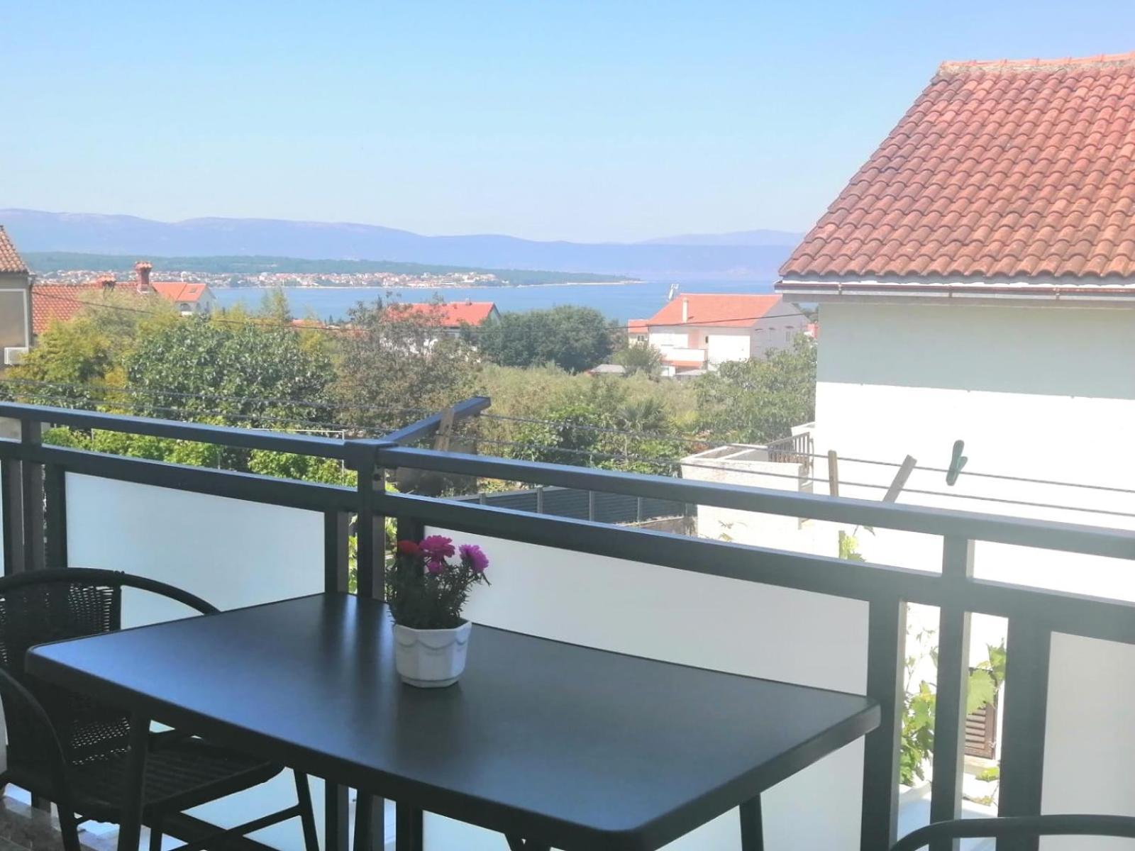 Lovely Sea View House 2 In Malinska Island Krk Exterior photo